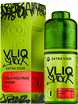 Ароматизатор VLIQ Shock "Кола / Cola Voltage Crash" 15мл (на 30мл)