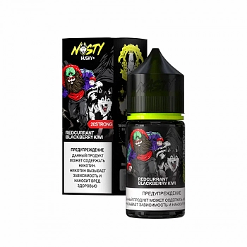 Ар Nasty X Husky STRONG "Redcurrant Blackberry Kiwi" 30-20